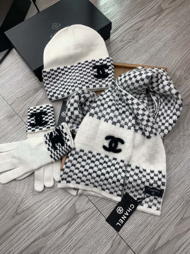 Chanel Caps Scarfs